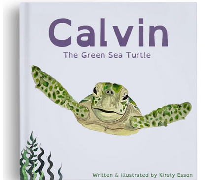 Calvin the Green Sea Turtle