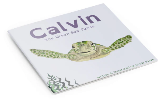 Calvin the Green Sea Turtle