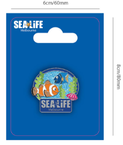 SEALIFE Pin Badges